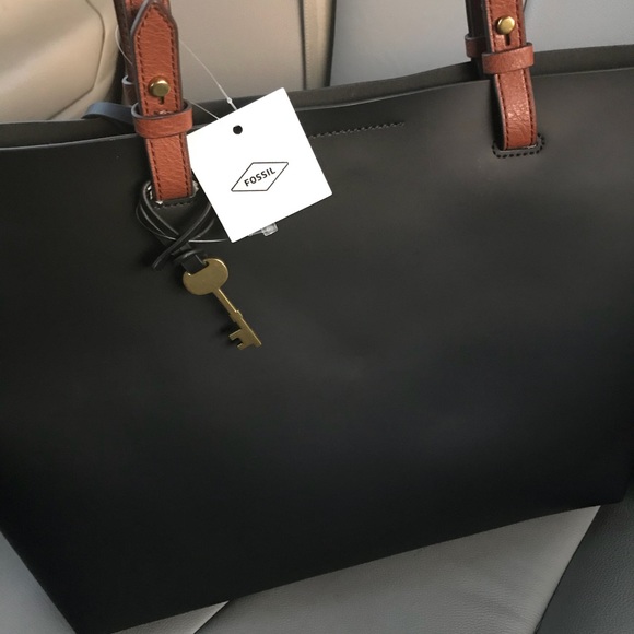 Fossil Handbags - Rachel Black Tote
